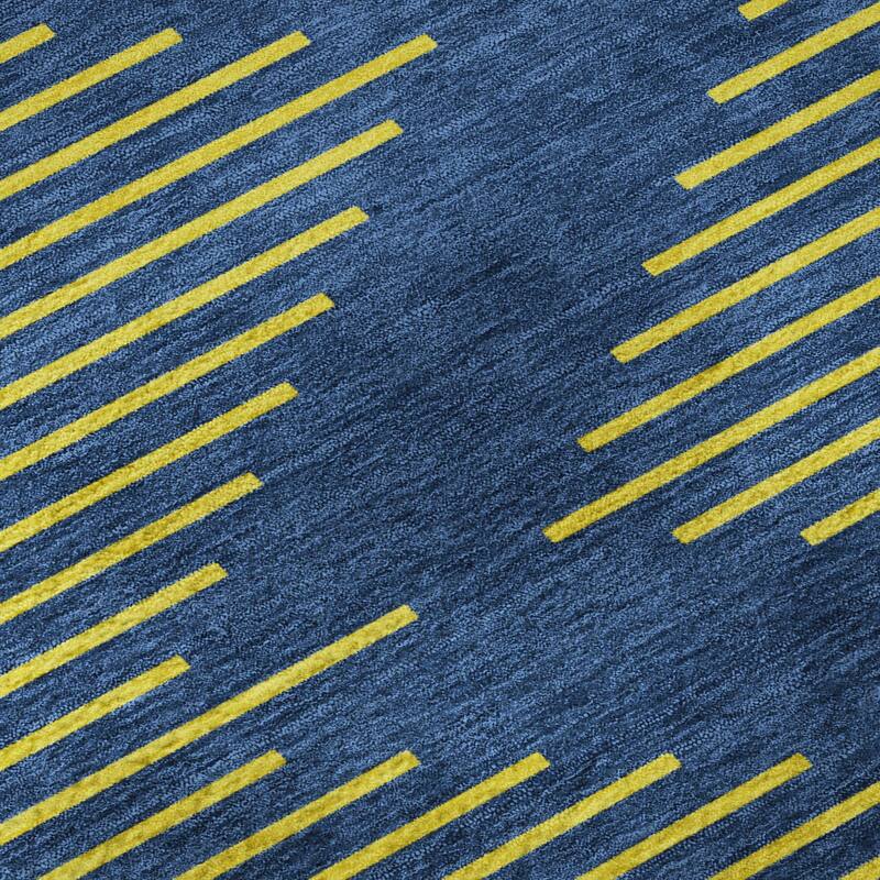 Premium Washable Super Soft Global Stripes Mayfield Rug