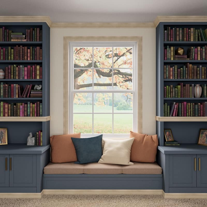 WM297: 11/16-in D x 3-in W x 96-in L Americraft Solid Hardwood Stain Grade Chair Rail Moulding
