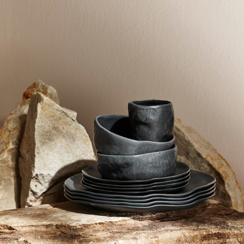 Stone by Mercer Project ATIK Stoneware Dinnerware Set