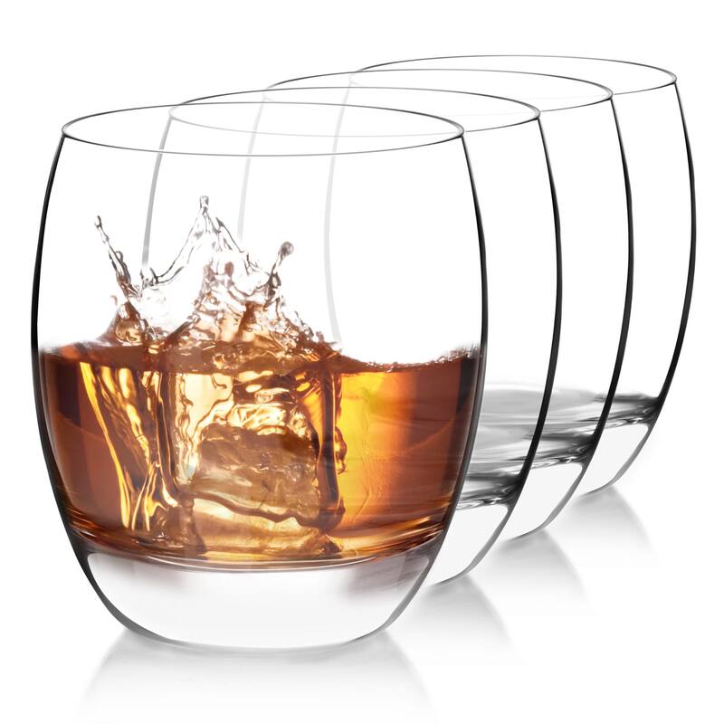 Luigi Bormioli Crescendo 20 oz. Beverage Tumbler, Set of 4 - 15.5 oz.