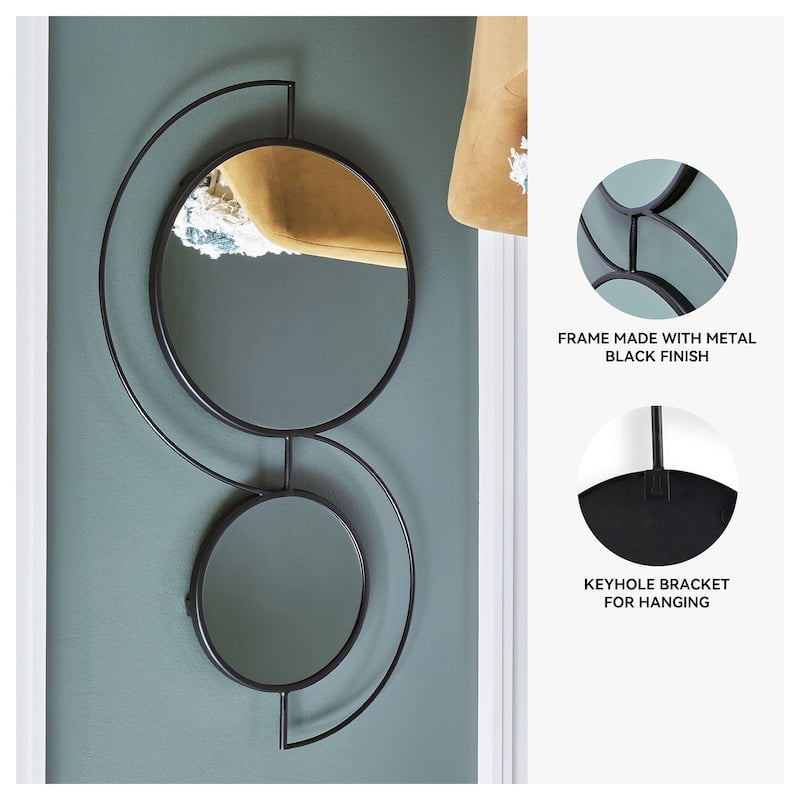 Signature Design by Ashley Shayham Black Accent Mirror - 21" W x 2" D x 40" H