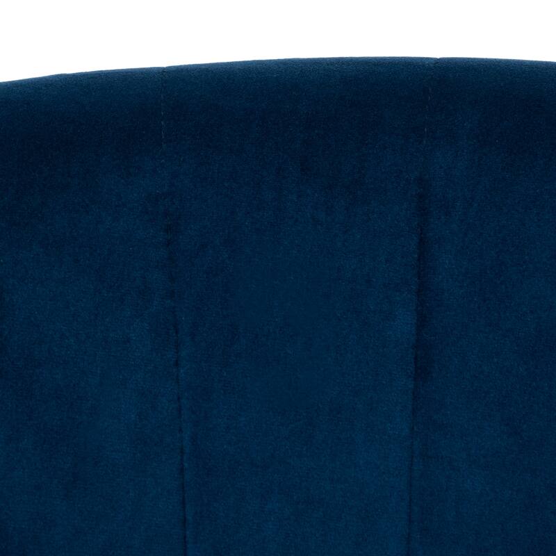 SAFAVIEH Amalia Velvet Wingback Accent Chair - 26.8" x 28" x 31.9" - 27Wx28Dx32H