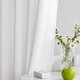 preview thumbnail 27 of 38, No Hook Geometric Tassels Shower Curtain with Snap-in Liner