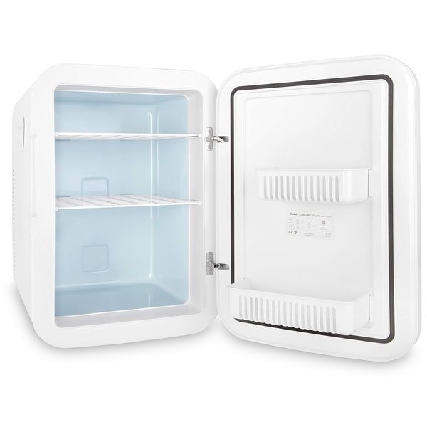 20L Mini Fridge For Bedroom, Car, Office & College Dorm Room Glass