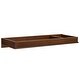 preview thumbnail 1 of 4, Evolur I Modern Changing Tray in Walnut Walnut - Assembled