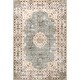 preview thumbnail 24 of 33, nuLOOM Ren Machine Washable Distressed Vintage Floral Area Rug