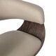 preview thumbnail 10 of 21, Glitzhome Set of 2 Modern 40"H Bar Height Wooden Swivel Bar Stools