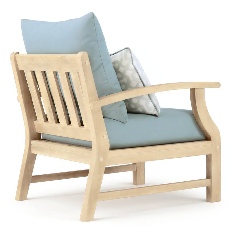 Kooper 2 Piece Sunbrella Outdoor Patio Club Chairs