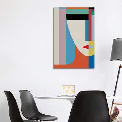 iCanvas "Absolute Face" by The Usual Designers Canvas Print