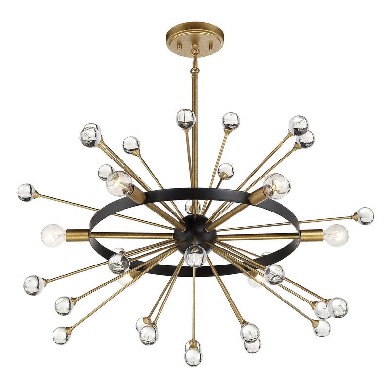 Savoy House 1-1857-6 Ariel 6 Light 25" Wide Abstract Sputnik