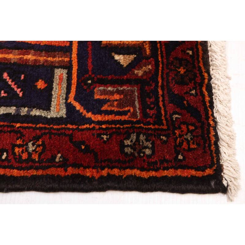 ECARPETGALLERY Hand-knotted Anadol Dark Red Wool Rug - 4'11 x 8'3