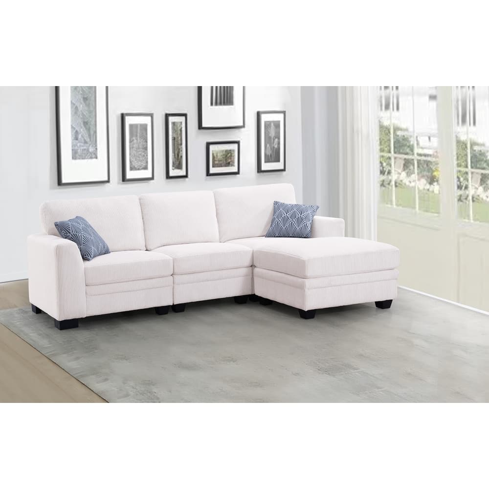 Corduroy Flexible Combination Sectional Sofa Couch