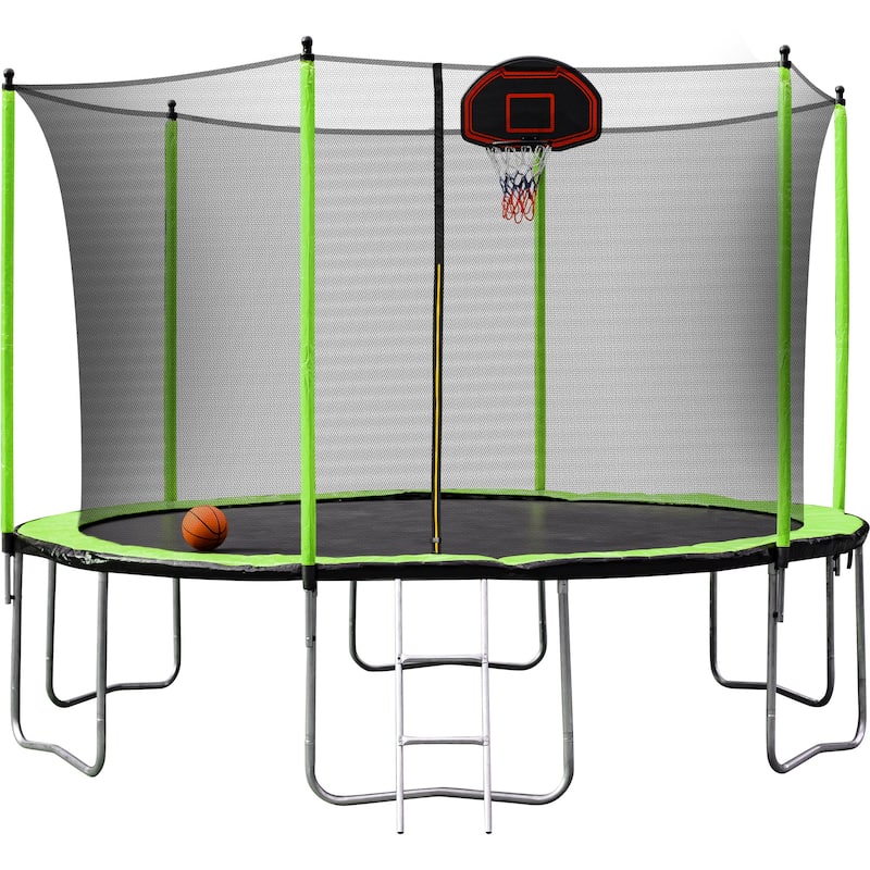 12ft Green Trampoline