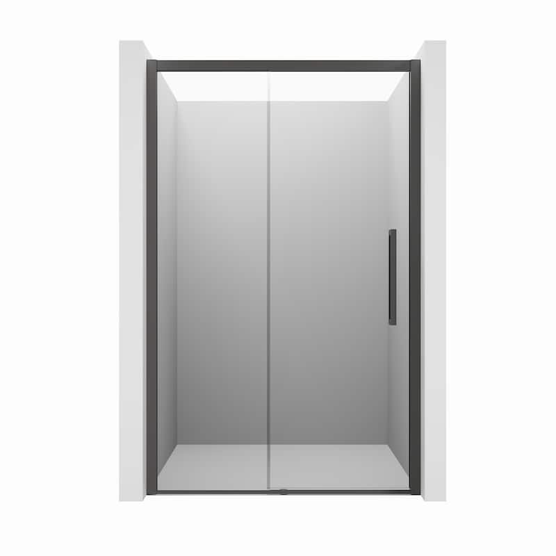 CASAINC 48 in. W x 76 in. H Sliding Framed Shower Door with SGCC Certification