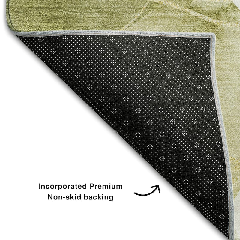 Premium Washable Super Soft Abstract Modern Mayfield Rug