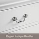 preview thumbnail 9 of 13, Furniture of America Mayday Traditional Solid Wood Kids 5-Piece Sleigh Bedroom Set