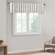 preview thumbnail 35 of 46, Madison Park Eliza Faux Silk Embroidered Window Valance - 50 x 18" - 50 x 18"