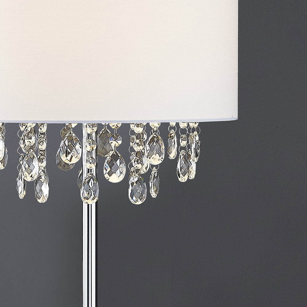 Florence crystal table lamp deals