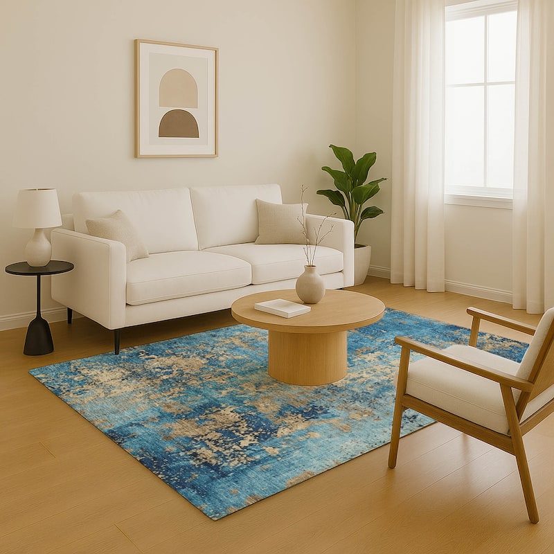 Premium Washable Super Soft Chic Abstract Mayfield Rug