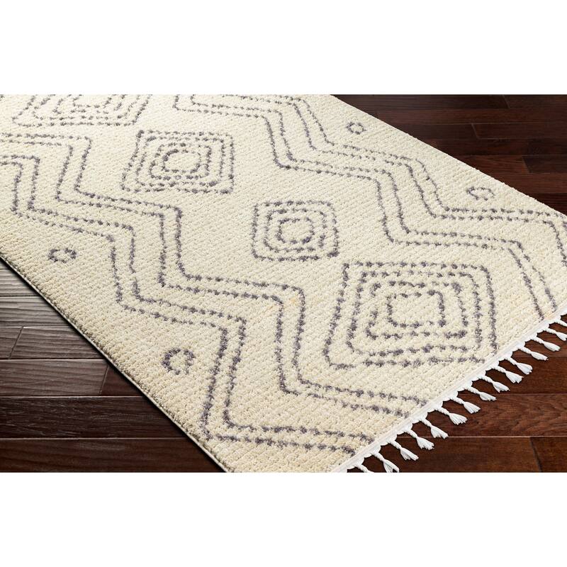 Mr. Kate Winston Boho Diamond Plush Area Rug