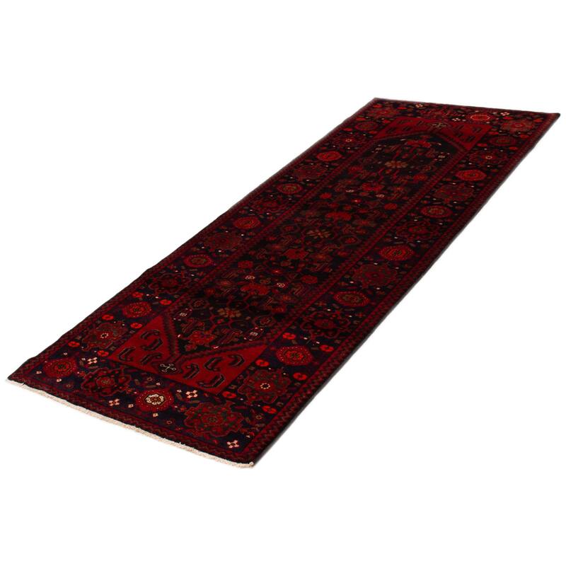ECARPETGALLERY Hand-knotted Anadol Black Wool Rug - 4'0 x 10'5