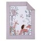 preview thumbnail 2 of 3, Little Love by NoJo Woodland Meadow 3 Piece Crib Bedding Set
