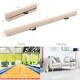 preview thumbnail 19 of 28, 7 Feet Folding Portable Floor Balance Beam with Handles for Gymnasts