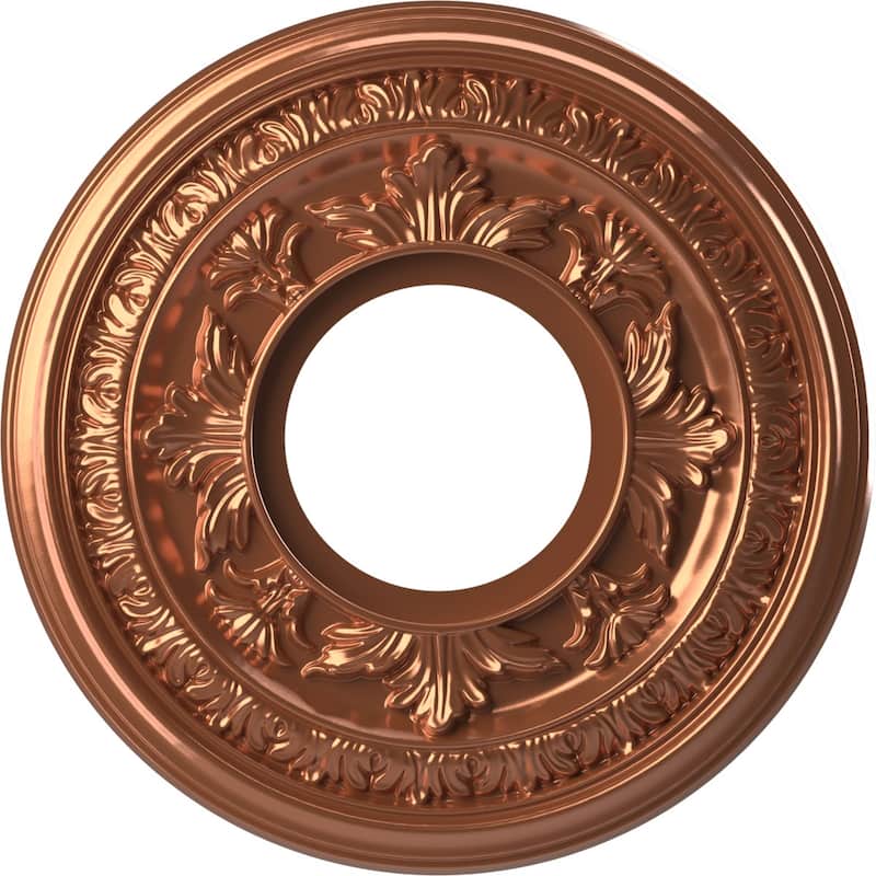 3 1/2" Inside Diameter - Baltimore Thermoformed PVC Ceiling Medallion