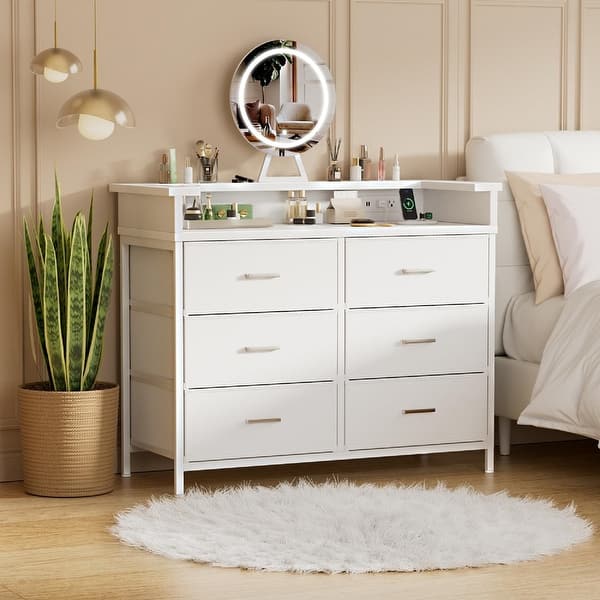 dresser and mirror white West Chester & hair styling and so much more 59