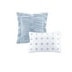 preview thumbnail 26 of 137, Intelligent Design Brooklyn Cotton Jacquard Duvet Cover Set with Euro Shams and Throw Pillows