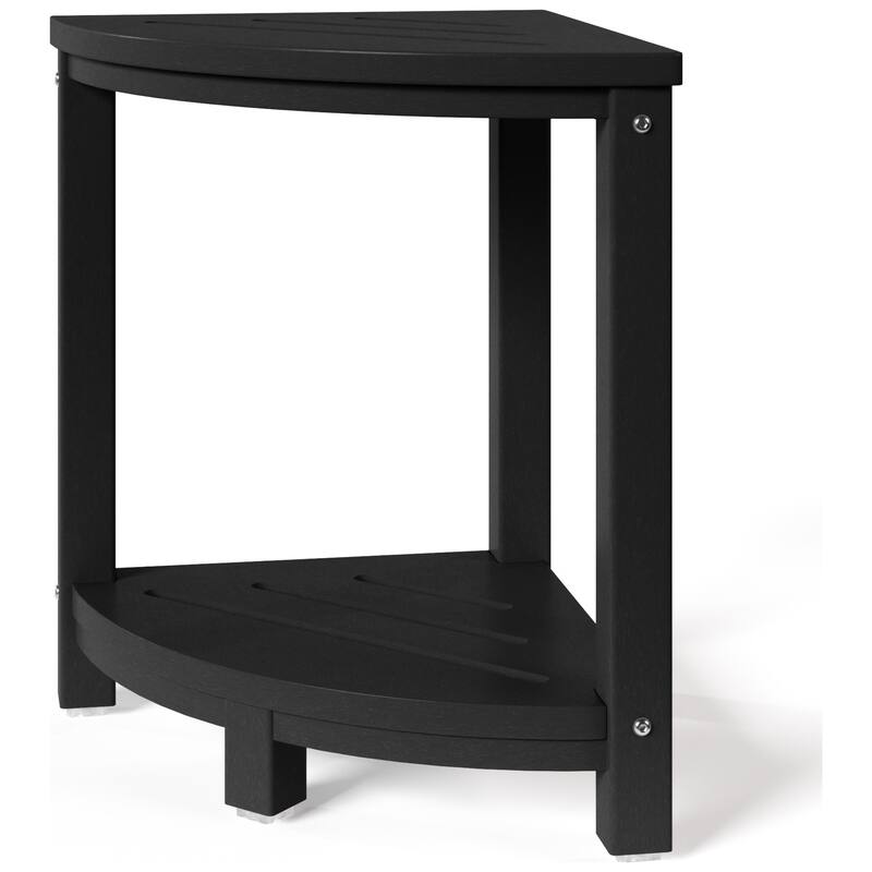 Anapolis Poly Corner Shower Bench