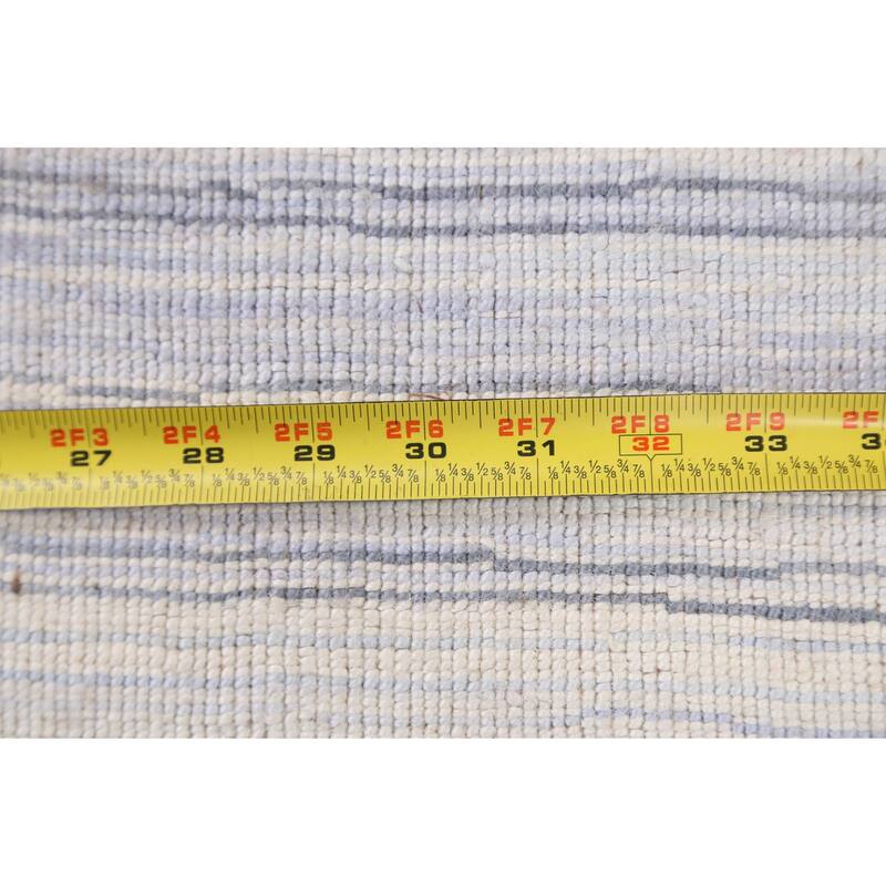 Geometric Modern Moroccan Area Rug Handmade Oriental Wool Carpet - 5'2" x 7'10"