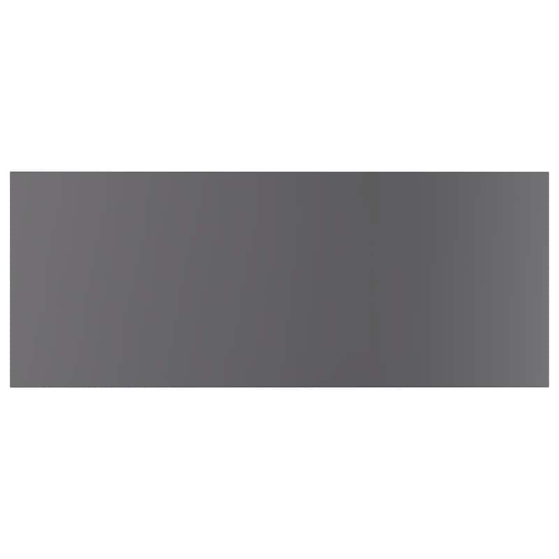 vidaXL Bookshelf Boards 4 pcs High Gloss Gray 39.4"x15.7"x0.6" Chipboard