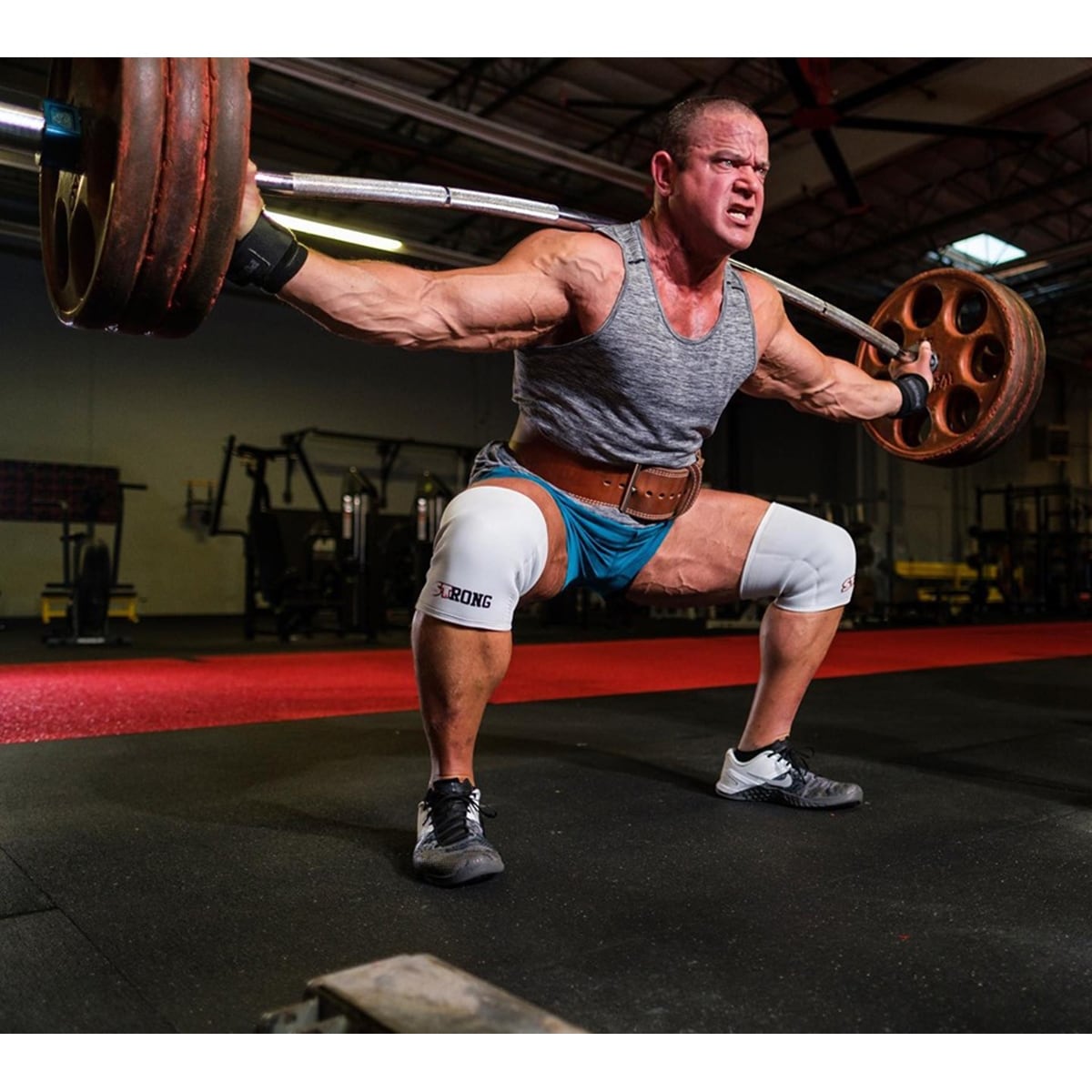 Mark Bell STRONG Knee Sleeves - Exercise