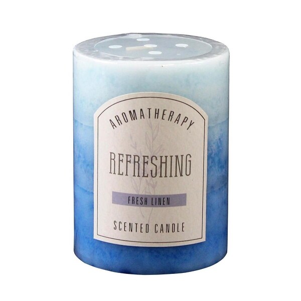Fresh Linen Pillar Candle