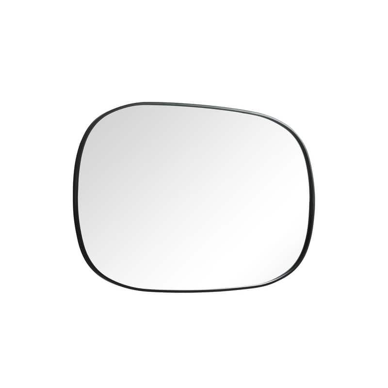 Indigo Home Metal Frame Oval Mirror 30x48 Inch