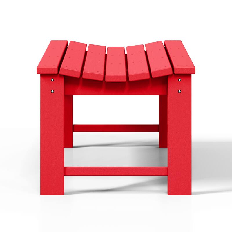 Polytrends Laguna Hdpe All Weather Outdoor Patio 48" Bench