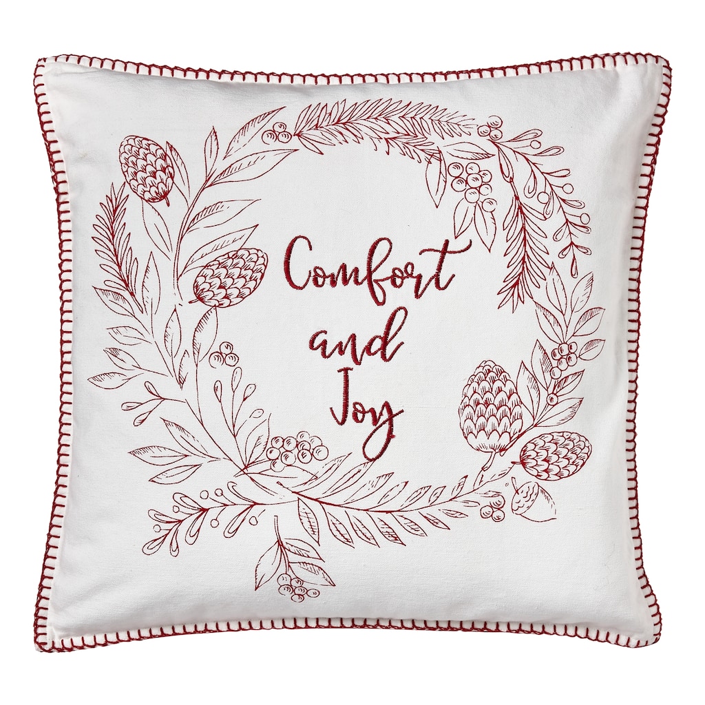 Comfort And Joy Pillow