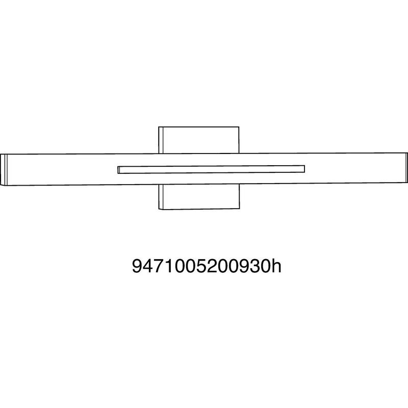 Planck LED Two-Light LED Wall Sconce