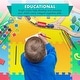 preview thumbnail 13 of 58, ProsourceFit Kids Solid Floor Play Mat 3/8-in