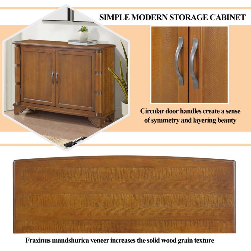 40"Console Table with Storage Shelf,Retro Entryway Table with Adjustable Storage Shelf,Sofa Couch Table for Hallway