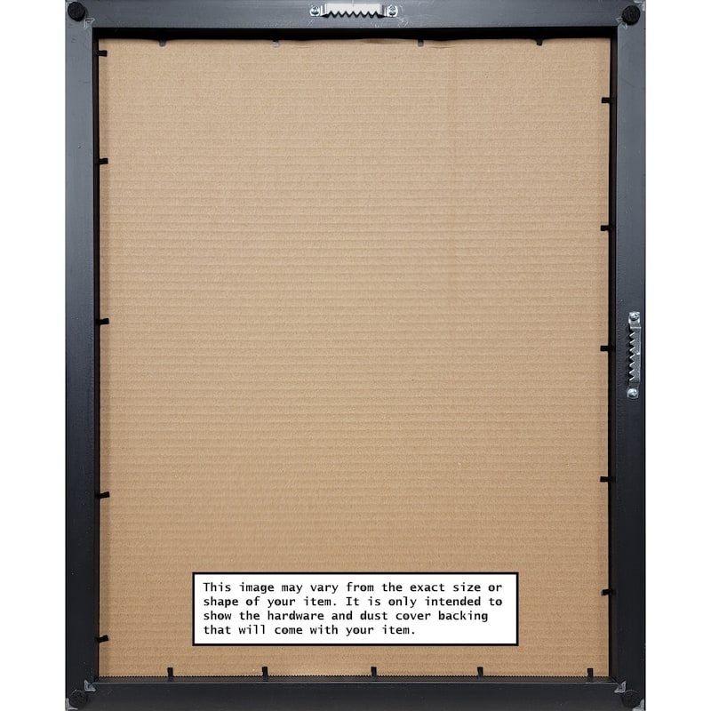 Dark Bronze Scoop Framed Picture Frame, Photo Frame