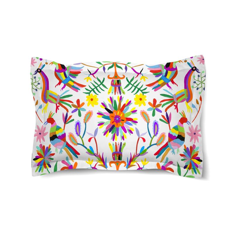 Laural Home Whimsical Folk Art Sham