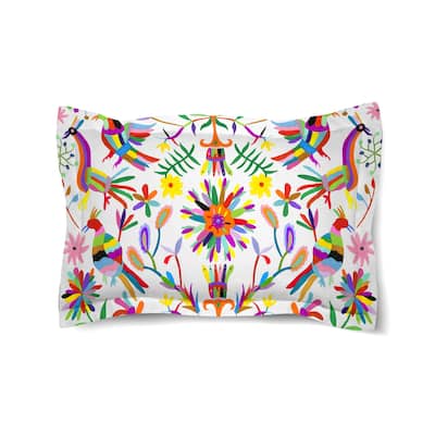 Laural Home Whimsical Folk Art Sham