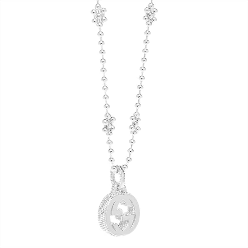 Gucci Interlocking G Necklace - Silver