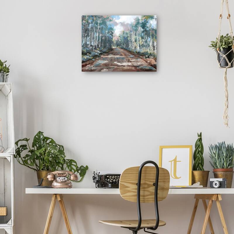 Long Way Home By Studio Arts Canvas Art Print