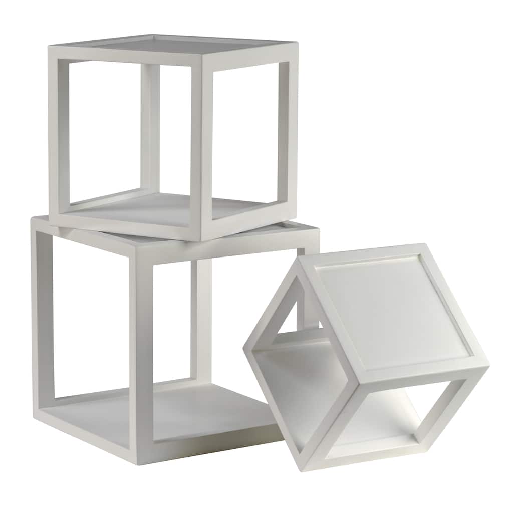 Wood Risers - Set of 3