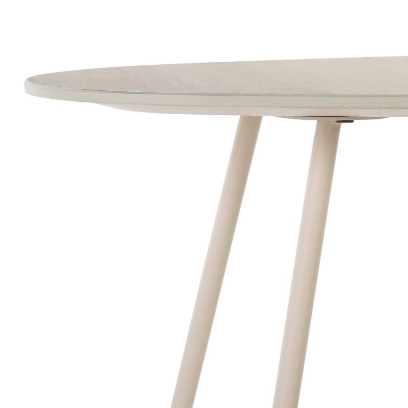 SAFAVIEH Home Mint Medium Ceramic Side Table - 22"W x 16"D x 16"H