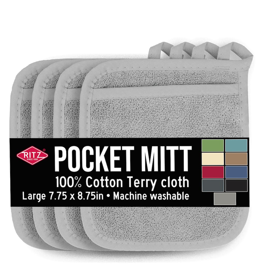 Ritz 4-Pack Terry Pocket Mitt Set