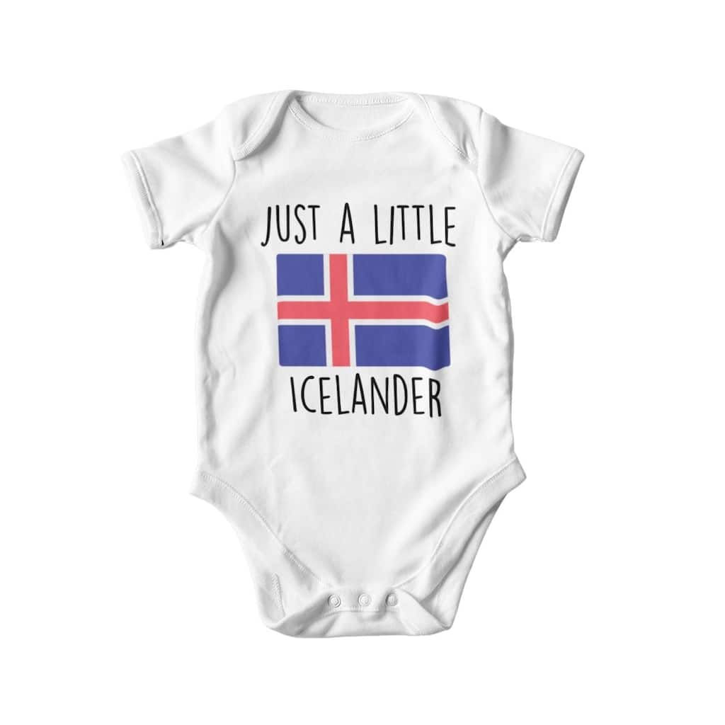 Iceland - Baby Boy Girl Clothes Infant Bodysuit Funny Cute Newborn